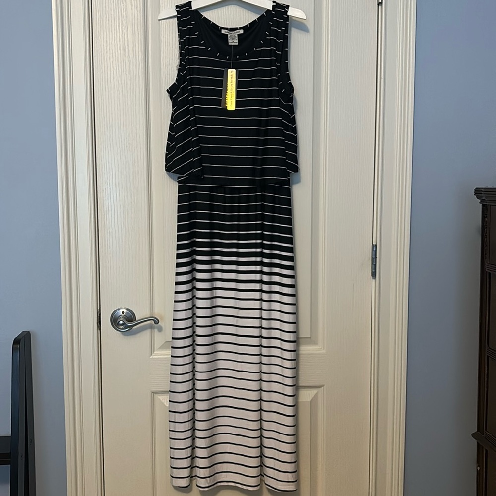 NWT Sabrina Lauren size M maxi dress